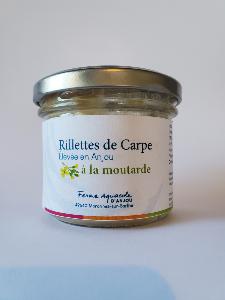 Rillettes de carpe à la moutarde